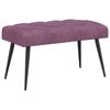 vidaXL Lavice s knofl&iacute;kov&yacute;m pro&scaron;&iacute;v&aacute;n&iacute;m Fialov&aacute; 80 x 40 x 46 cm Samet