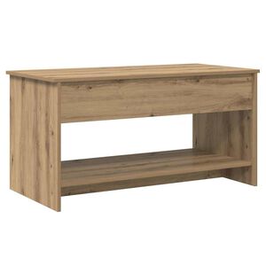 vidaXL Konferenčn&iacute; stolek Artisanov&yacute; dub 80 x 50,5 x 41,5 cm
