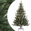 vidaXL Uměl&yacute; Skl&aacute;dac&iacute; V&aacute;nočn&iacute; Strom 180 cm 300 LED Tepl&aacute; b&iacute;l&aacute;