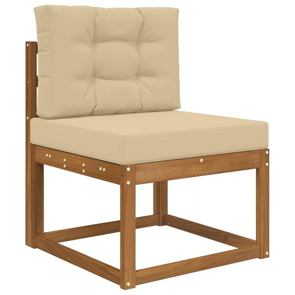 vidaXL Venkovn&iacute; pol&scaron;t&aacute;ř na pohovku 2 pcs B&eacute;žov&aacute; Polyester