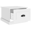 vidaXL Konferenční stolek bílý 50 x 50 x 35 cm kompozitní dřevo