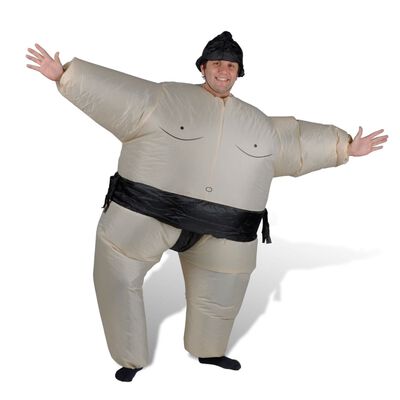 Nafukovací kostým zápasník sumo