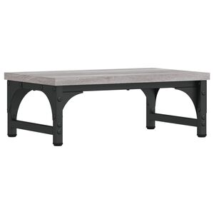 vidaXL Stojan na monitor &scaron;ed&yacute; sonoma 37 x 23 x 14 cm kompozitn&iacute; dřevo