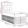 vidaXL Box spring postel s matrac&iacute; tmavě zelen&aacute; 100x200 cm samet