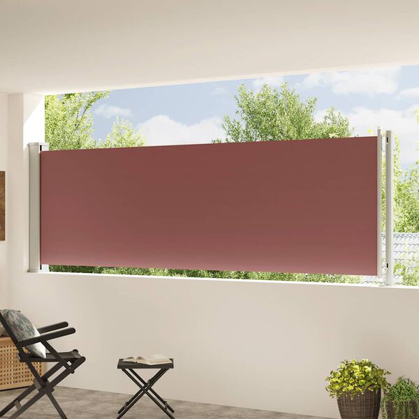 vidaXL Zatahovac&iacute; bočn&iacute; mark&yacute;za 117 x 600 cm hněd&aacute;