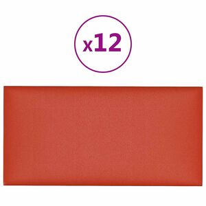 vidaXL N&aacute;stěnn&yacute; čeln&iacute;k 12 ks 60 x 30 cm Cappuccino textil