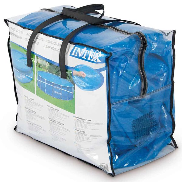 Intex Sol&aacute;rn&iacute; plachta na baz&eacute;n kulat&aacute; 244 cm