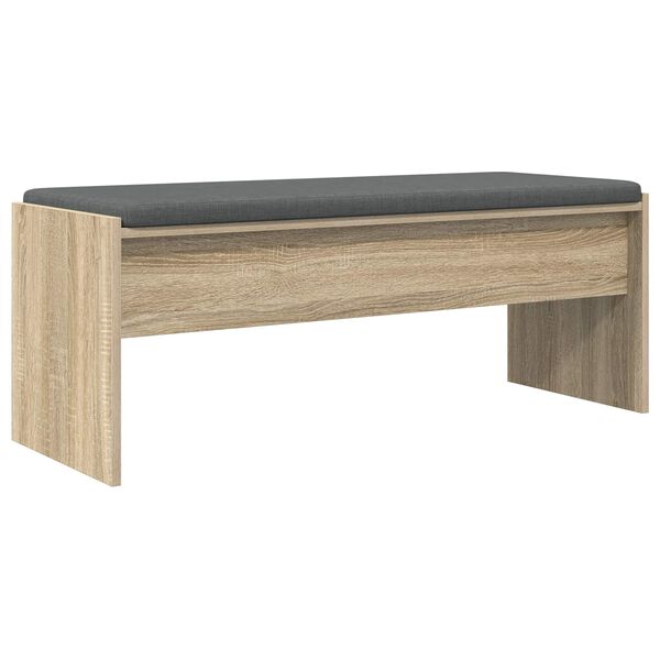 vidaXL Chodbičkov&aacute; lavice s pol&scaron;t&aacute;řem Sonoma dub 103 x 38 x 40 cm