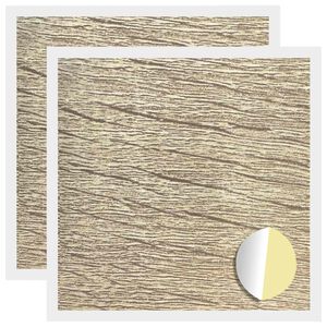 vidaXL Lepic&iacute; kryt &scaron;roubu 2 pcs Sonoma dub &Oslash; 20 x 0,5 mm