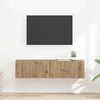 vidaXL TV wall cabinet N&aacute;stěnn&yacute; 2 pcs Uměleck&yacute; dub 60 x 31 x 29,5 cm