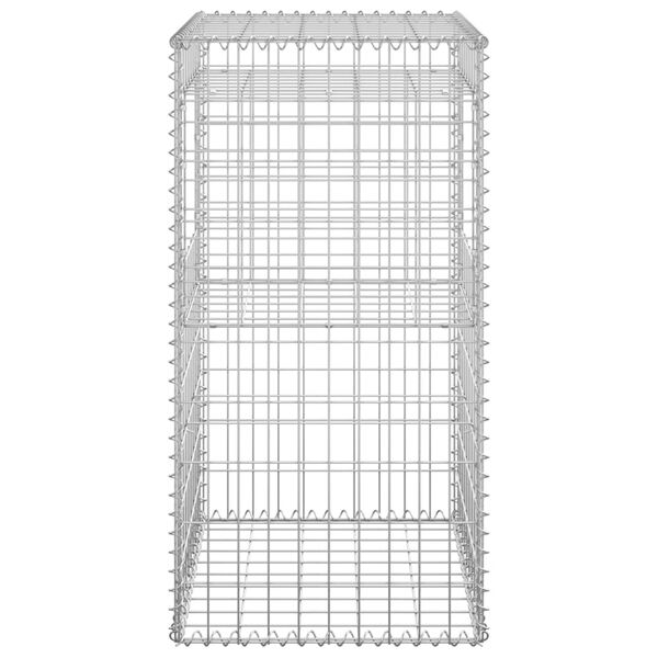 vidaXL Gabionový sloupek 50 x 50 x 100 cm železo