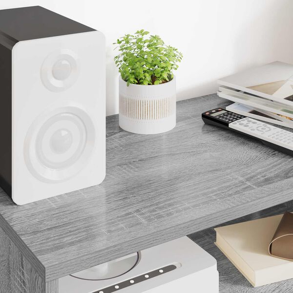 vidaXL Televizn&iacute; skř&iacute;ň &Scaron;ed&aacute; Sonoma 60 x 35 x 40 cm kompozitn&iacute; dřevo