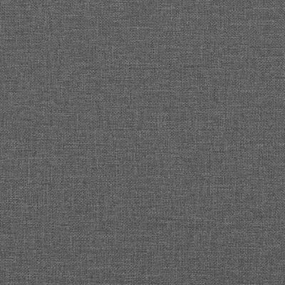 vidaXL Zvedací křeslo tmavě šedé textil