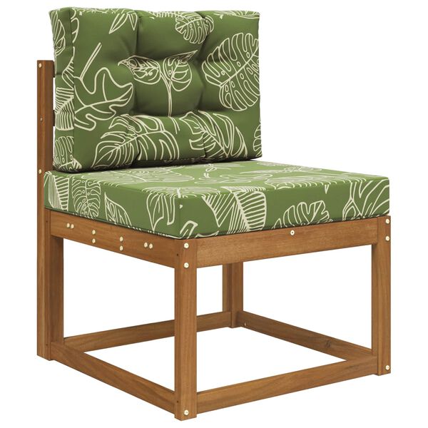 vidaXL Venkovn&iacute; pol&scaron;t&aacute;ř na pohovku 2 pcs Listov&yacute; design Polyester