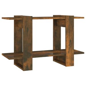 vidaXL Knihovna / dělic&iacute; stěna kouřov&yacute; dub 80 x 30 x 51 cm