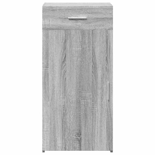 vidaXL Př&iacute;born&iacute;k &scaron;ed&yacute; sonoma 45 x 42,5 x 93 cm kompozitn&iacute; dřevo