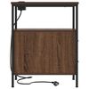 vidaXL Noční skříňka 2 pcs Hnědý dub 30 x 48 x 61 cm kompozitní dřevo