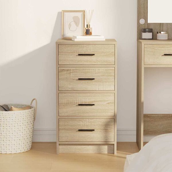 vidaXL Serv&iacute;rovac&iacute; skř&iacute;ň dub sonoma 40 x 41 x 75 cm Kompozitn&iacute; dřevo