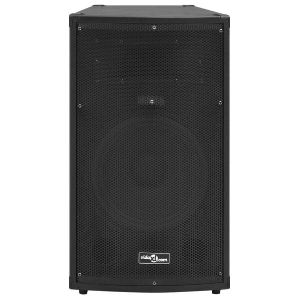 vidaXL Profesion&aacute;ln&iacute; pasivn&iacute; reproduktor hi-fi 1000 W čern&yacute; 37x37x64cm