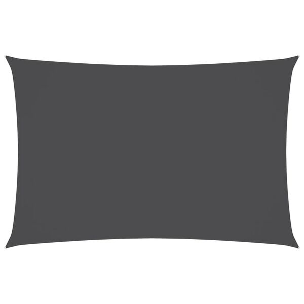 vidaXL St&iacute;n&iacute;c&iacute; plachta oxfordsk&aacute; l&aacute;tka obd&eacute;ln&iacute;kov&aacute; 6 x 8 m antracitov&aacute;