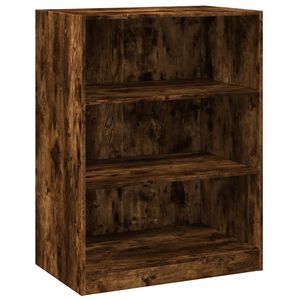 vidaXL &Scaron;atn&iacute; skř&iacute;ň kouřov&yacute; dub 77 x 48 x 102 cm kompozitn&iacute; dřevo