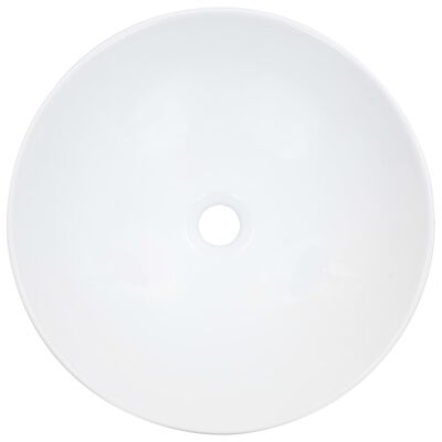vidaXL Umyvadlo bílé 41 x 12,5 cm keramika