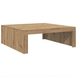 vidaXL Konferenčn&iacute; stolek dub artisan 100x100x35 cm kompozitn&iacute; dřevo
