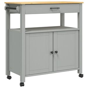 vidaXL Kuchyňsk&yacute; voz&iacute;k MONZA 84 x 40 x 88,5 cm masivn&iacute; borov&eacute; dřevo