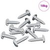 vidaXL &Scaron;roub 13636 pcs Stř&iacute;brn&aacute; M4 x 16 mm Ocel
