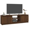 vidaXL TV skř&iacute;ňka hněd&yacute; dub 120 x 30 x 35,5 cm kompozitn&iacute; dřevo
