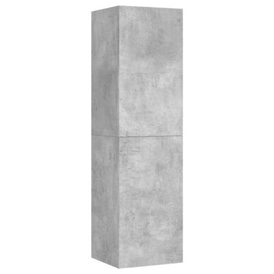 vidaXL TV stolky 2 ks betonově šedé 30,5 x 30 x 110 cm dřevotříska