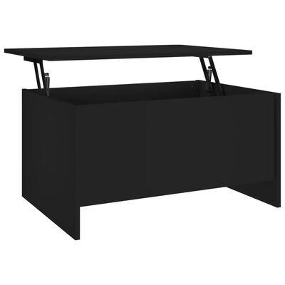 vidaXL Konferenční stolek černý 80 x 55,5 x 41,5 cm kompozitní dřevo