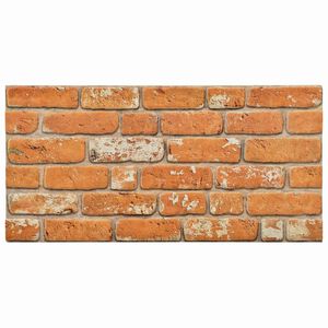 vidaXL N&aacute;stěnn&eacute; panely 10 pcs Cihla 100 x 50 cm EPS pěna
