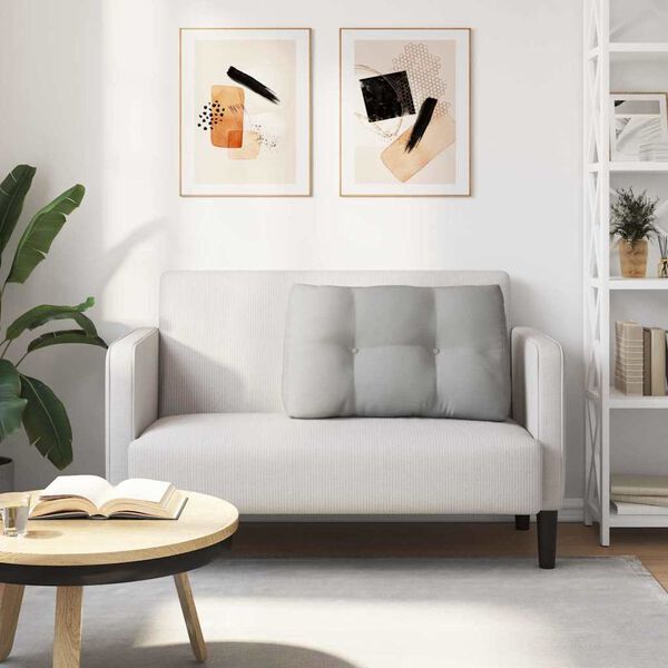 vidaXL Pol&scaron;t&aacute;ř na z&aacute;da Oblačno &scaron;ed&aacute; 80 x 24 x 50 cm textil