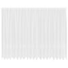 vidaXL Čipkov&yacute; Z&aacute;věs se z&aacute;clonami B&iacute;l&aacute; 240 x 500 cm Polyester