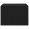 vidaXL Konferenčn&iacute; stolek Čern&yacute; dub 50 x 50 x 35 cm kompozitn&iacute; dřevo