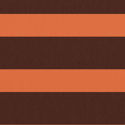 vidaXL Balkónová zástěna oranžová a hnědá 90 x 300 cm oxfordská látka