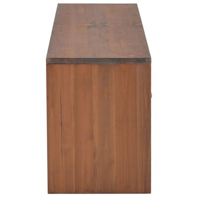 vidaXL TV stolek se 4 zásuvkami 120 x 30 x 40 cm masivní jedlové dřevo