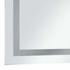 vidaXL Koupelnov&eacute; zrcadlo s LED světly a dotykov&yacute;m senzorem 60 x 80 cm