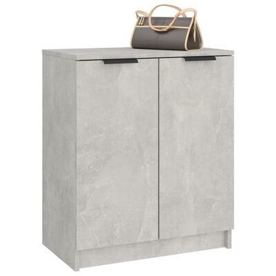 vidaXL Botník betonově šedý 59 x 35 x 70 cm kompozitní dřevo