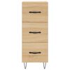 vidaXL Skř&iacute;ň highboard dub sonoma 34,5 x 34 x 180 cm kompozitn&iacute; dřevo