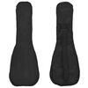 vidaXL Set soprano ukulele s obalem pro děti čern&eacute; 23"