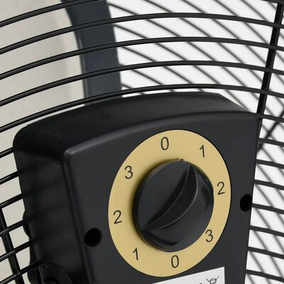 vidaXL Průmyslový bubnový ventilátor 77 cm 240 W černý