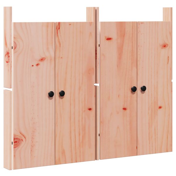 vidaXL Kuchyňsk&eacute; dveře MEPPEL 2 pcs Hněd&aacute; 50 x 9 x 82 cm