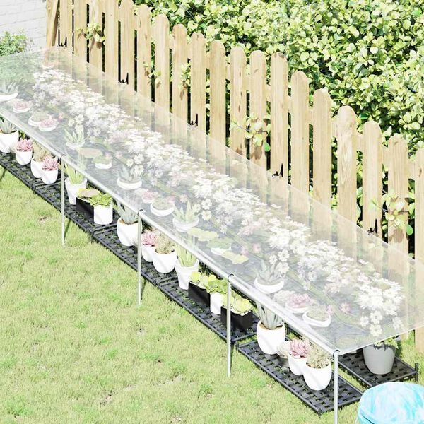 vidaXL Kryt na rostliny s oky 1x5 m Polyethylen