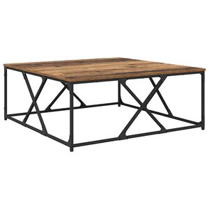 vidaXL Konferenčn&iacute; stolek Star&eacute; dřevo 100 x 100 x 40 cm