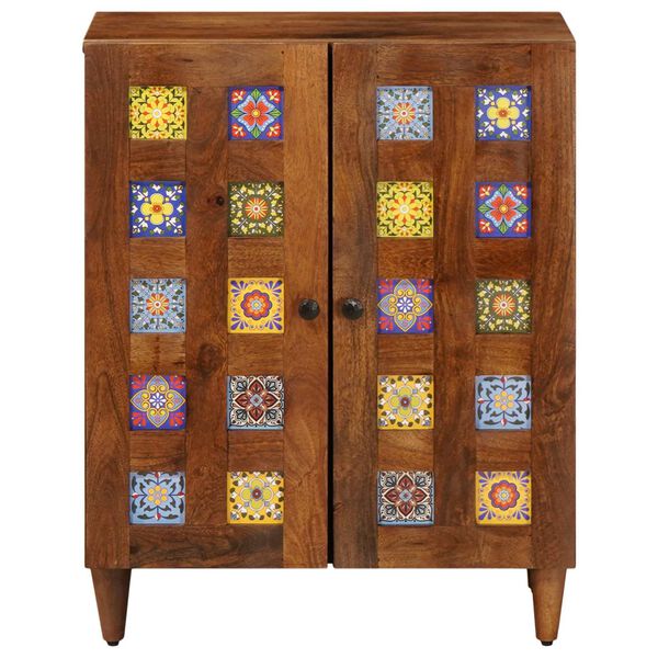 vidaXL Serv&iacute;rovac&iacute; skř&iacute;ň Vla&scaron;sk&yacute; ořech 60 x 33,5 x 75 cm