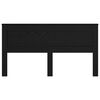 vidaXL Čelo postele s čelo Čern&yacute; dub 200 cm kompozitn&iacute; dřevo