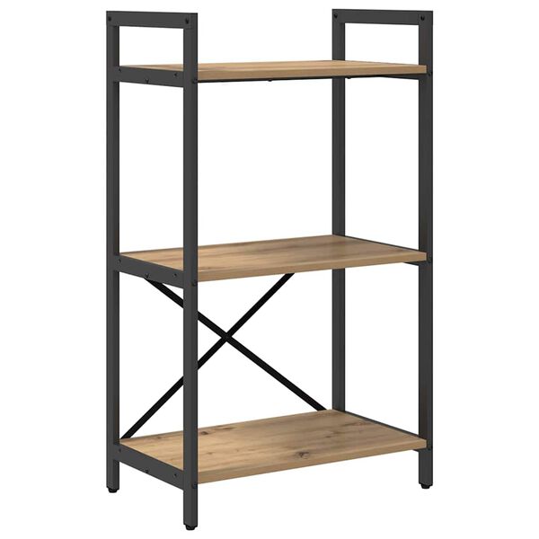 vidaXL Knihovna Artisanov&yacute; dub 56 x 34 x 96 cm kompozitn&iacute; dřevo