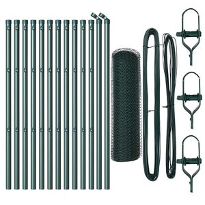 vidaXL Plotov&yacute; sloupek. Zelen&aacute;